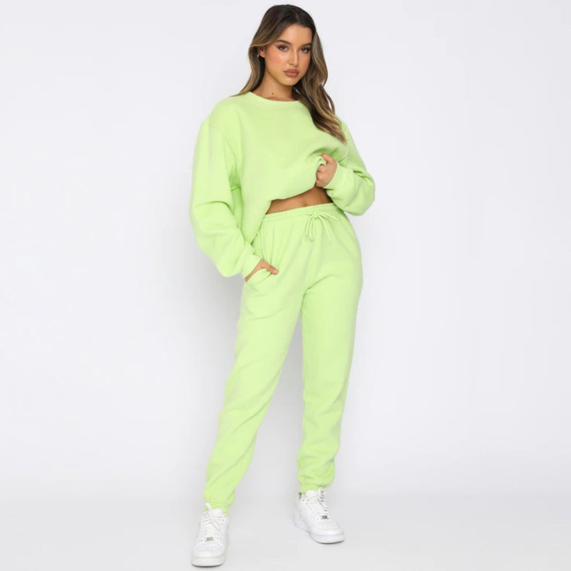Women's Casual Fall Pullover Set