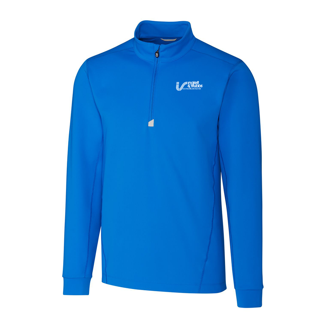 I&S Cutter & Buck Stretch Eco Quarter Zip Mens Pullover