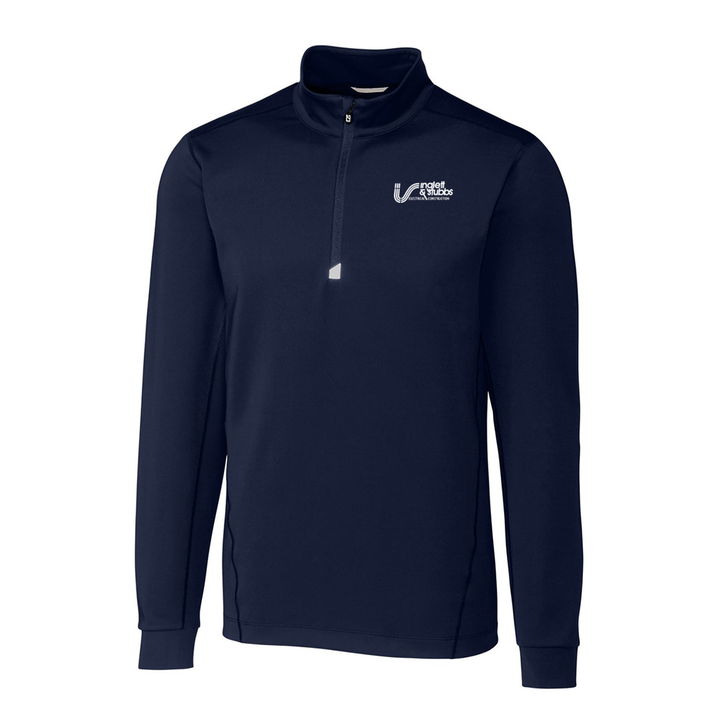 I&S Cutter & Buck Stretch Eco Quarter Zip Mens Pullover