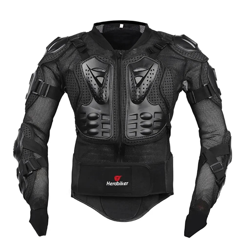 Motocross Jacket for Men | Body Armor Motorcycle Protection, Wear-Resistant Riding Jacket for Motorbike Racing and Cycling