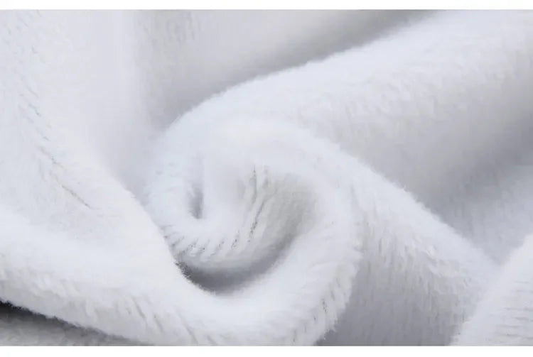 Winter Men's Long-sleeved Thermal Underwer T-Shirt Fleece Bottoming Shirt Round Neck Shirt Fashion Plus Velvet Padded T-shirt