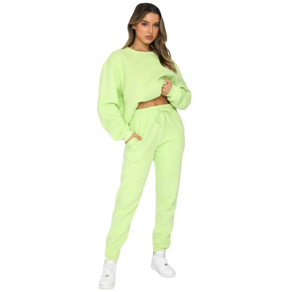 Women's Casual Fall Pullover Set
