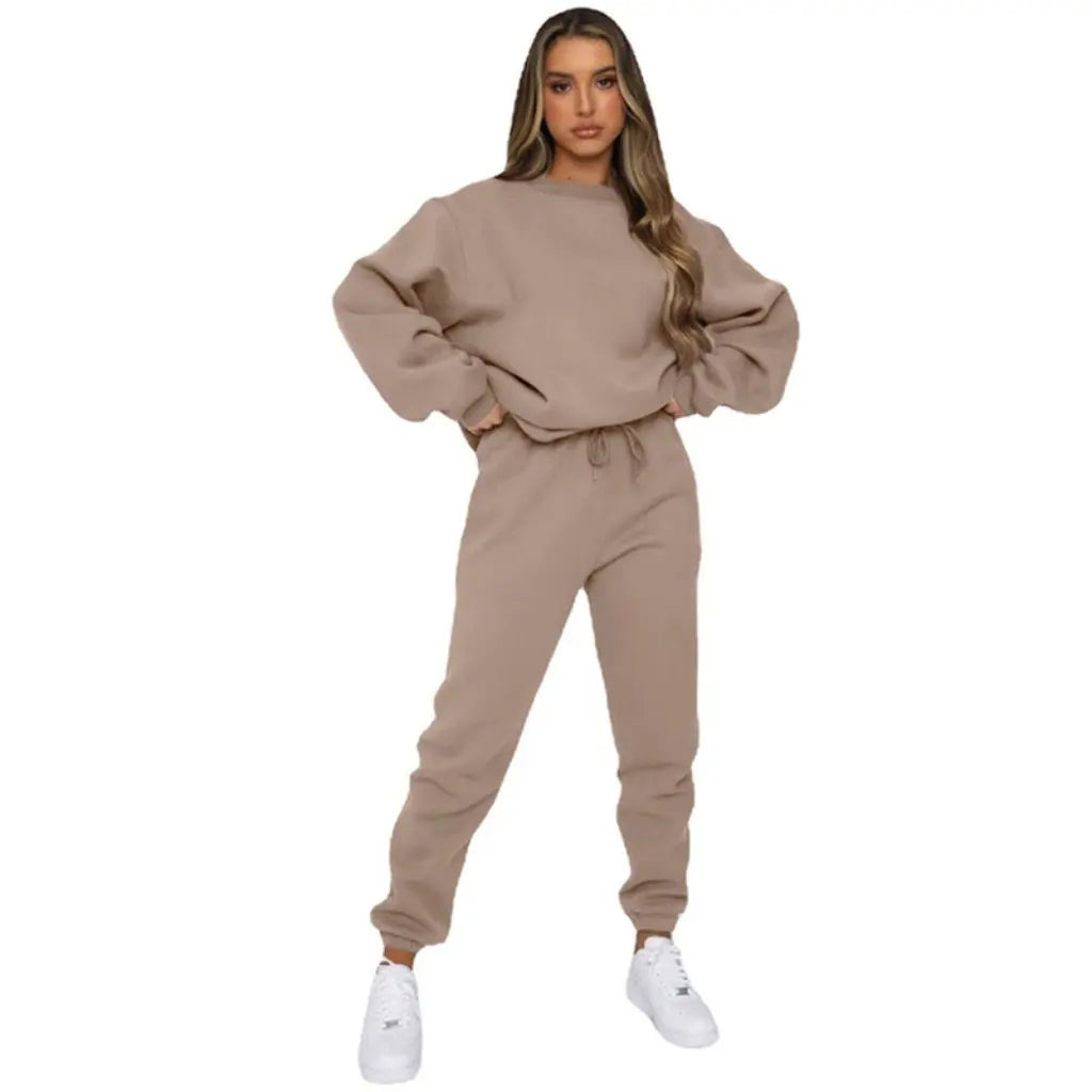 Women's Casual Fall Pullover Set