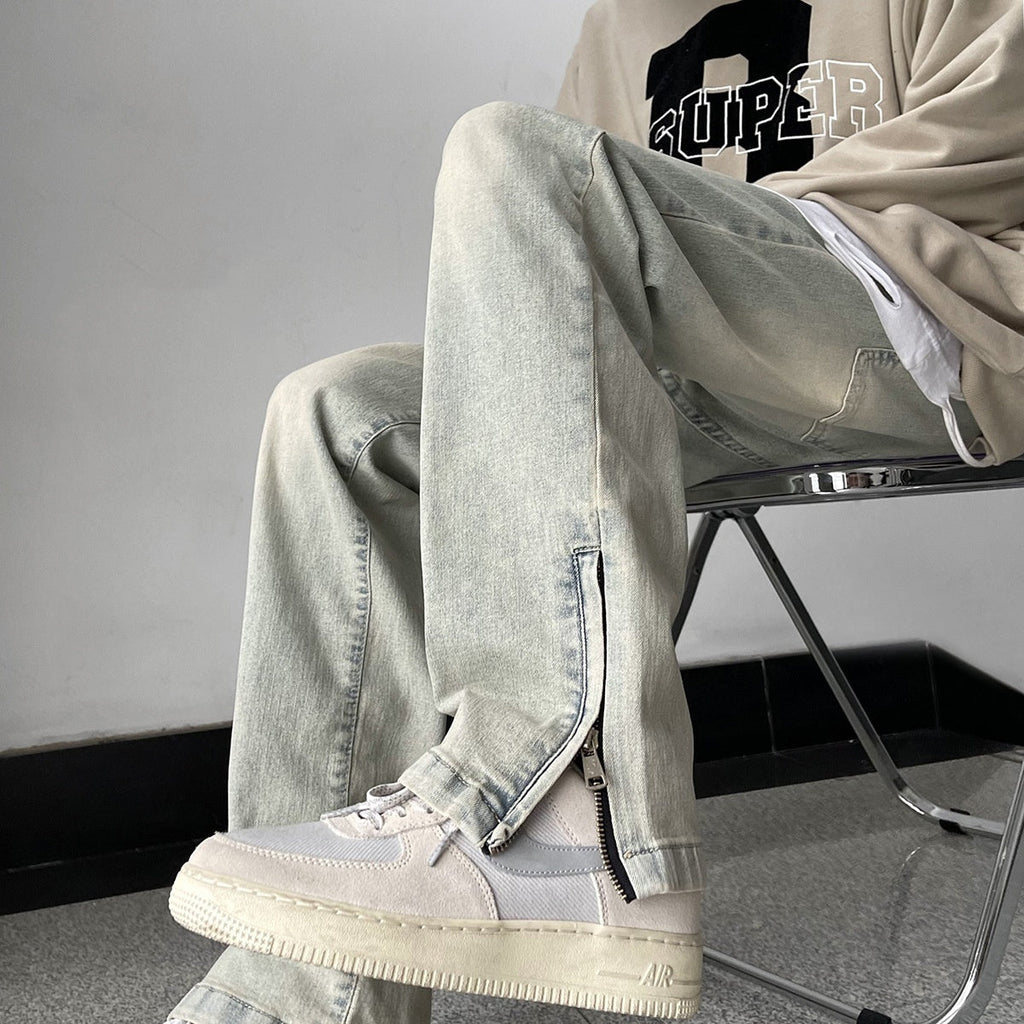 Retro Straight Leg Pants