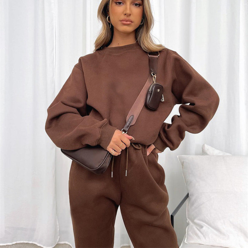Women's Casual Fall Pullover Set